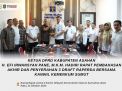 KETUA DPRD KABUPATEN ASAHAN H. EFI IRWANSYAH PANE, M.K.M. HADIRI RAPAT PEMBAHASAN AKHIR DAN PENYERAHAN 3 DRAFT RAPERDA BERSAMA KANWIL KEMENKUM SUMUT